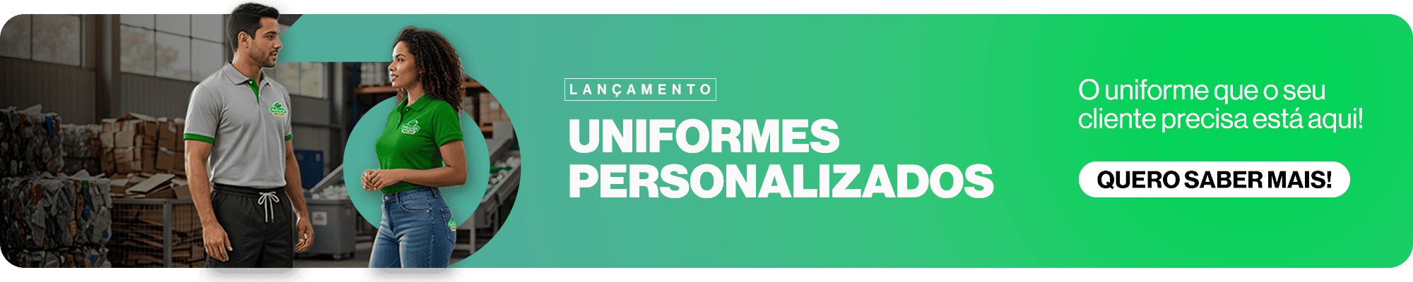 Camisas e uniformes personalizados